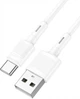 Кабель зарядки Hoco USB to Type-C (USB-C) для мобильных устройств Samsung/Xiaomi/Huawei/Meizu/Honor. Быстрая зарядка 1M 3A. Original Series. White - изображение 3