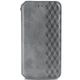 Кожаный чехол книжка GATMEN PREMIUM Cubic (PU) для Samsung Galaxy M33 5G Grey - изображение 1