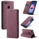 Чехол книжка с магнитом Huawei P Smart CaseMe Wine (30854-42) - изображение 1