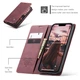 Чохол книжка з магнітом iPhone 14 Plus CaseMe Wine (30852-42) - зображення 3