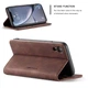 Чохол книжка з магнітом iPhone XR CaseMe Dark Brown (30853-05) - зображення 4
