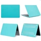 Защитный матовый чехол Matte Hard Shell Case для MacBook New Air 13" накладка для Макбук Эир голубая - изображение 4
