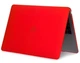 Защитный матовый красный чехол Matte Hard Shell Case для MacBook New Air 13" матовая накладка для Макбук Эир - изображение 2