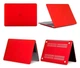 Защитный матовый красный чехол Matte Hard Shell Case для MacBook New Air 13" матовая накладка для Макбук Эир - изображение 4