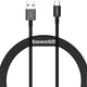 Кабель BASEUS Type-C Superior Series Fast Charging Data | 200 см, 6A, 66W | (CATYS-A01) black - изображение 1