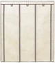 Тканевый шкаф HCX на 3 секции «88130 beige» 130х45х175 см Бежевый (88130B) - изображение 3
