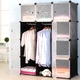 Пластиковый складной шкаф HCX Storage Cube Cabinet «МР 312-62» Черный (31262) - изображение 3