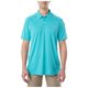 Тактичне поло 5.11 Paramount Short Sleeve Polo 41221 Medium, Scuba Blue Heather - зображення 2