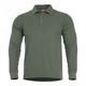 Тактическое поло с длинным рукавом Pentagon ANIKETOS LONG POLO K09013 Large, Camo Green (Сіро-Зелений) - зображення 1