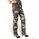 Штаны военные женские SURPLUS LADIES PREMIUM TROUSERS SLIMMY Surplus Raw Vintage Black Camo, 40 (Черный камуфляж) - изображение 4