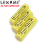 Аккумулятор литий-ионный 21700 LIITOKALA Lii-50E 5000mAh оригинальный li-ion без защиты - изображение 4