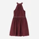 Платье короткое женское H&M 0822044 36 Бордовое (SZ2000215060125) - изображение 1
