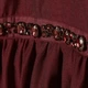 Платье короткое женское H&M 0822044 36 Бордовое (SZ2000215060125) - изображение 2
