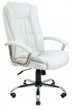 Офисное Кресло Руководителя Richman California Lucky White Хром М1 Tilt Белый - изображение 1