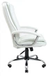 Офисное Кресло Руководителя Richman California Lucky White Хром М1 Tilt Белый - изображение 3