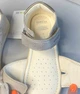 ​Дитячі шкіряні босоніжки Geox Alul 24 р для дівчинки бежево-серебристі - зображення 10