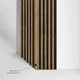 Куточок MARCO decor 1919 - 122 19х19х2900 мм коричневе дерево - зображення 3