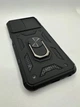 Протиударний чохол Defense Ring для Realme C35 з кільцем Чорний - зображення 3