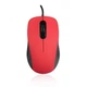 Мышка Modecom MC-M10S проволочная 3кн 1000 dpi Silent красная - изображение 1