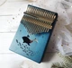 Музичний інструмент Калімба 17 key Kalimba Blue Dolhpine - зображення 2