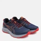 Buty do biegania męskie ASICS Trai Scout 2 1011B181-404 41.5 26 cm Granatowy/Brzoskwiniowy (4550456282889) - obraz 3