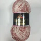 Пряжа Denim Himalaya Турция 100% хлопок 50 г -140 м цвет таракотово-белый Спицы 3,5 мм - изображение 2