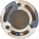Когтеточка картонная с мячиками и мятой Trixie 33*5.5 см (синяя) - изображение 5