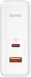 Ładowarka sieciowa Baseus GaN5 Pro Fast Charger C+U 100W EU (Z kablem Type-C do Type-C 100W 20V/5A 1 m) Biała (CCGP090202) - obraz 7