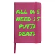 Блокнот А5 All we need Малиновый (92288-3998-FU) - изображение 1