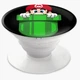 Попсокет (Popsockets) держатель для смартфона Марио в кармане (8754-4022-WT) Белый - изображение 4