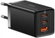 Ładowarka sieciowa Baseus GaN5 Pro 65W 2 x Type-C + USB + Cable Type-C to Type-C 100W Czarny (CCGP120201) - obraz 3