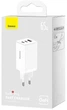 Ładowarka sieciowa Baseus GaN5 Pro 65W 2 x Type-C + USB + Cable Type-C to Type-C 100W Biały (CCGP120202) - obraz 6
