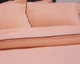 Плед-покривало турецьке ultra soft Zeron 220х240 з наволочками Зигзаг персик - зображення 4