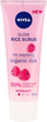 Рисовый пилинг с малиной для сухой и чувствительной кожи - Nivea Organic Rice Glow Rice Scrub Raspberry (713473-16085) - изображение 1