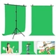 Фон со стойкой Puluz PU5204G Chroma key зеленый (100x200см) - изображение 5