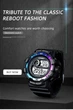 Часы наручные мужские тактические спортивные Blue-Purple - изображение 4
