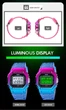 Электронные часы Skmei с подсветкой Waterproof pink-blue - изображение 4