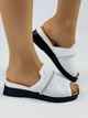 Женские шлепанцы Evromoda 40 Белые 3046 - изображение 1