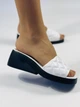 Женские шлепанцы Evromoda 40 Белые 3051 - изображение 7