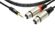 Кабель комутаційний KLOTZ KY8-180 MINILINK PRO Y-CABLE 1.8 M BLACK (234499) - изображение 3