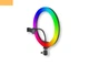 Кольцевая LED лампа для съемки с держателем телефона XPRO 3D-20RGB USB 20cm (40924-3D-20RGB) - изображение 1