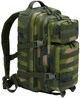 Рюкзак тактический Brandit US Cooper medium 25 л Swedish camo m90 (8007-125-OS) (4051773089835) - изображение 3