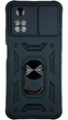 Чехол Camshield c кольцом-подставкой на Poco M4 Pro 4G черный - изображение 1