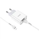 Зарядное устройство сетевое HOCO C81A 1USB/2.1A с кабелем для зарядки USB - MicroUSB Белый - изображение 5