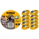Круг відрізний DeWALT HIGH PERFOR, нержавіюча сталь/листовий метал,125x1.0x22,23 мм, 10 шт (DT43972) - зображення 4