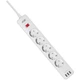 Сетевой фильтр питания 2E 5XSchuko, 3G1.5мм, 3USB-A, 2м, white (2E-SP515M2USBWH) - изображение 2
