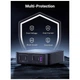 Зарядное устройство UGREEN 4xUSB 100W (3xType-C+USB A QC3) GAN Charger Nexode Series Black CD328 (90928) - изображение 3