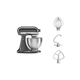 Кухонный комбайн KitchenAid 5K45SSEOB - изображение 7