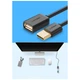 Дата кабель USB 2.0 AM/AF 2.0m US103 Black Ugreen (10316) - изображение 2