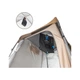 Палатка Naturehike NH21ZP005 (душ/туалет) Коричневий (6927595779088) - изображение 6